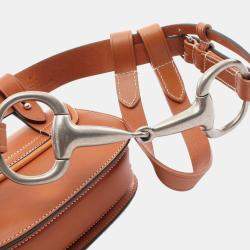 Gucci Brown Leather Mini Bamboo 1947 Belt Bag