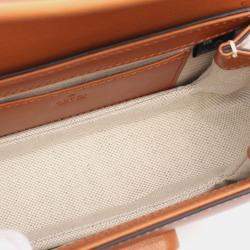 Gucci Brown Leather Mini Bamboo 1947 Belt Bag