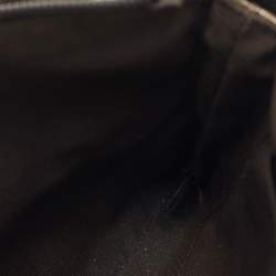 Pre Owned Gucci Dark Brown/Beige GG Crystal Canvas Mini Messenger Bag
