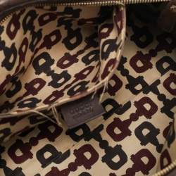 Pre Owned Gucci Dark Brown Guccissima Leather Medium Joy Boston Bag