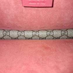 مملوكة مسبقًا Gucci Beige Coated Canvas Dionysus Chain Shoulder Bag