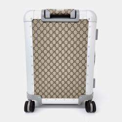 Gucci Beige Coated Canvas Porter Cabin Plus Trolley bag