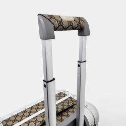 Gucci Beige Coated Canvas Porter Cabin Plus Trolley bag