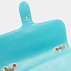 Gucci Blue Medium Dollar Calfskin Interlocking G Crossbody Bag