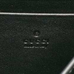 Gucci Black GG Velvet Mini Dionysus Wallet On Chain