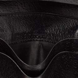 Gucci Black Leather GG Marmont Card Holder