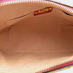 Gucci Pink Ken Scott Mini Textured Calfskin Pomponica Horsebit 1955 Top Handle Bag 