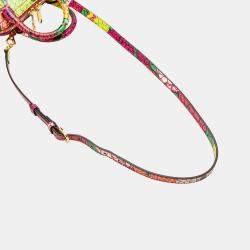 Gucci Pink Ken Scott Mini Textured Calfskin Pomponica Horsebit 1955 Top Handle Bag 