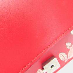 Gucci Hibiscus Red Calfskin Chinese New Year Mini Dionysus Shoulder Bag 