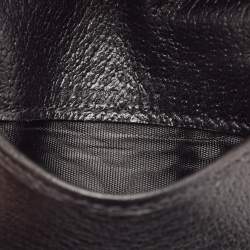 Gucci Black Leather GG Marmont Card Holder