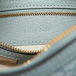 Gucci Blue GG Supreme Canvas and Leather Ophidia Shoulder Bag