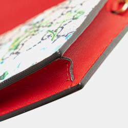 Gucci Multicolor GG Supreme Blooms Wallet on Chain
