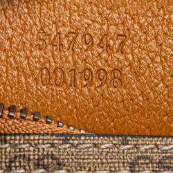 Gucci Brown Coated Canvas Disney GG Supreme Mickey Mouse Micro Tote Bag