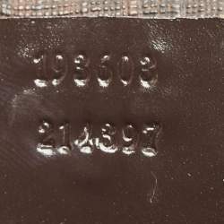 Gucci Dark Brown GG Supreme Canvas and Leather Medium Joy Boston Bag