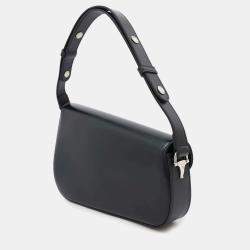 Gucci Black Leather Small Horsebit 1955 Shoulder Bag 