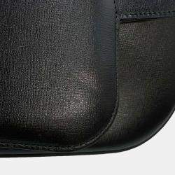 Gucci Black Leather Small Horsebit 1955 Shoulder Bag 