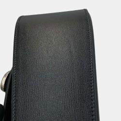Gucci Black Leather Small Horsebit 1955 Shoulder Bag 