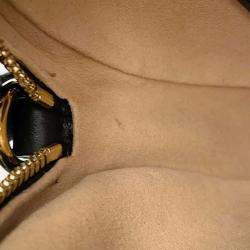 Gucci Black Leather Interlocking G Heart Shoulder Bag 