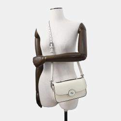  Gucci Ivory Leather Petite Mini Shoulder Bag