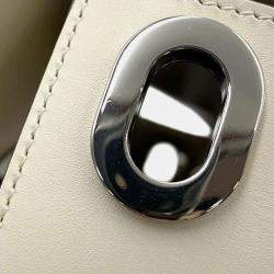  Gucci Ivory Leather Petite Mini Shoulder Bag