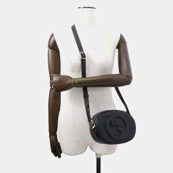 Gucci Black Leather Blondie Shoulder Bag