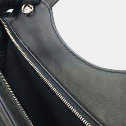 Gucci Black Leather Petit Gg Small Bag 