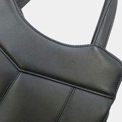 Gucci Black Leather Petit Gg Small Bag 