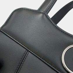 Gucci Black Leather Petit Gg Small Bag 