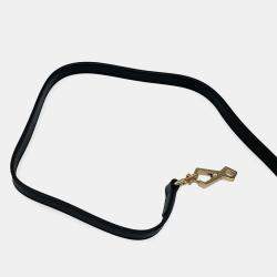 Gucci Black Leather Interlocking G Heart Shoulder Bag 