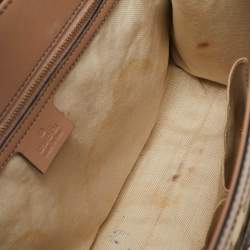 Pre Owned Gucci Beige GG Canvas Large Emily Chain Shoulder Bag