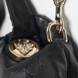 Gucci Black Guccissima Leather Large Hysteria Hobo