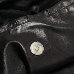Gucci Black Guccissima Leather Large Hysteria Hobo