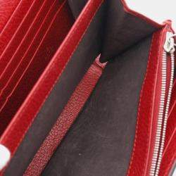 Gucci Red Mini Leather Dionysus Wallet on Chain Bag