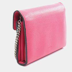 Gucci Mini Leather Dionysus Wallet on Chain Bag