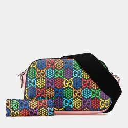 Gucci Multicolor GG Supreme Psychedelic Crossbody Bag