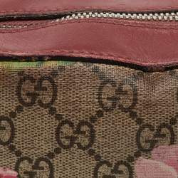 Gucci Multicolor GG Supreme Blooms Canvas and Leather Mini Chain Crossbody Bag