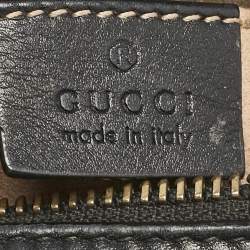 Gucci Black Matelassé Leather Mini GG Marmont Camera Bag