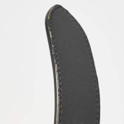 Gucci Black Matelassé Leather Mini GG Marmont Belt Bag