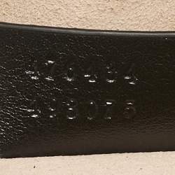 Gucci Black Matelassé Leather Mini GG Marmont Belt Bag