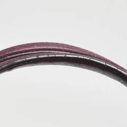 Pre Owned Gucci Burgundy Leather Large Soho Shopper Tote