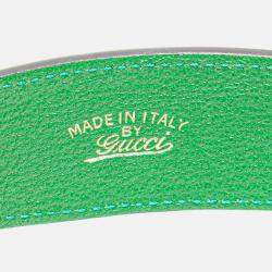 Gucci Green Leather Aphrodite Mini Shoulder Bag