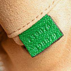 Gucci Green Leather Aphrodite Mini Shoulder Bag
