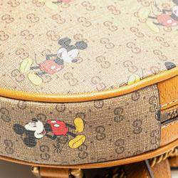 Gucci Disney Micro GG Supreme Round Mickey Mouse Backpack