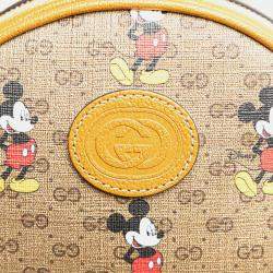 Gucci Disney Micro GG Supreme Round Mickey Mouse Backpack