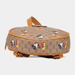Gucci Disney Micro GG Supreme Round Mickey Mouse Backpack