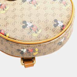 Gucci Disney Micro GG Supreme Round Mickey Mouse Backpack