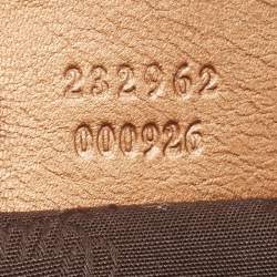 Pre Owned Gucci Beige/Brown GG Canvas and Leather Medium GG Twins Hobo