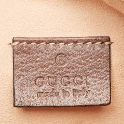 Gucci Brown/Beige GG Supreme Canvas Ophidia Pouch
