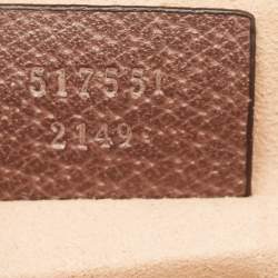 Gucci Brown/Beige GG Supreme Canvas Ophidia Pouch