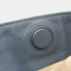 Gucci Navy Coated Canvas GG Supreme Tote Bag